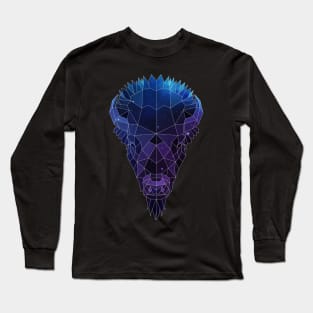 Galaxy Bison Long Sleeve T-Shirt